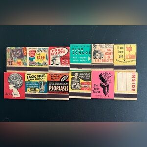 Vintage Matchbook Collection